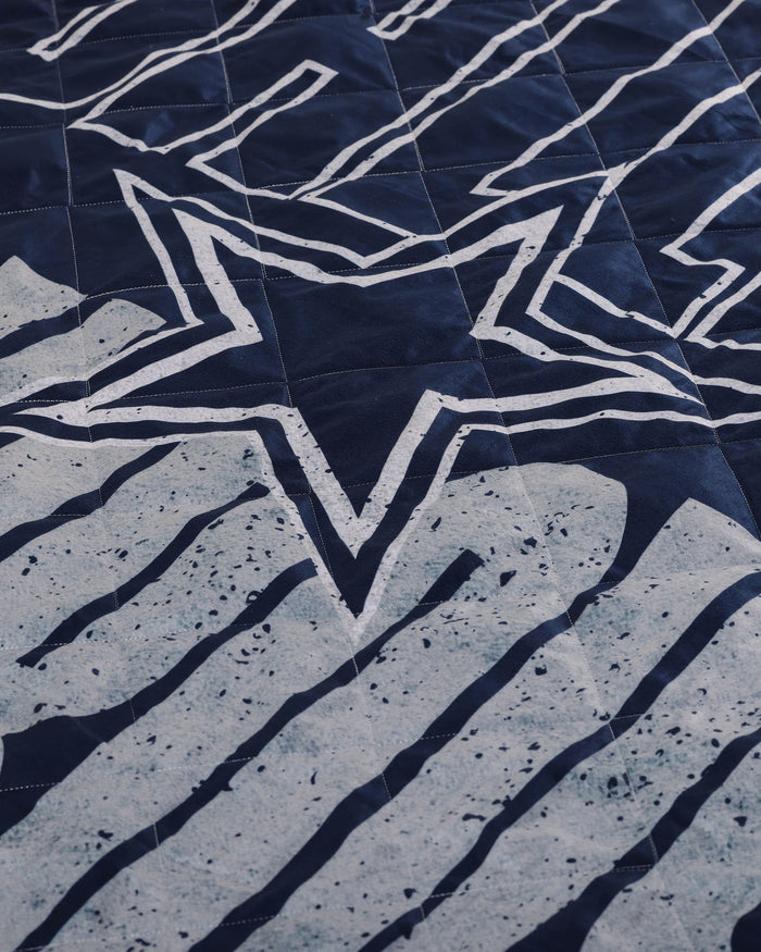 Dallas Cowboys Big Game Sherpa Lined Throw Blanket FOCO - FOCO.com