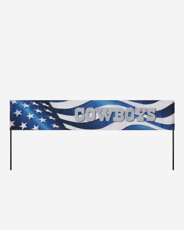 Dallas Cowboys Long Lawn Banner FOCO - FOCO.com