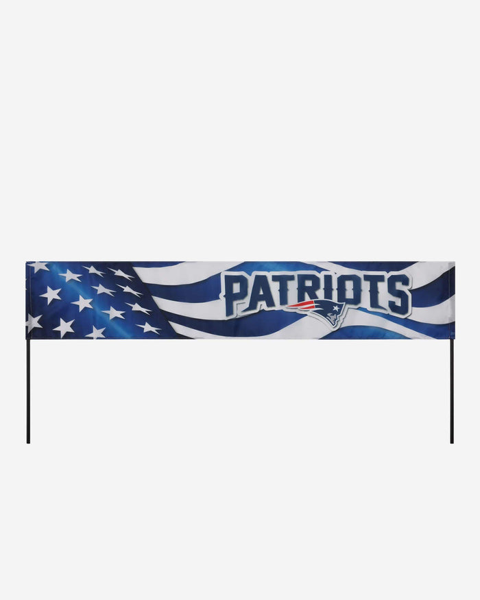New England Patriots Long Lawn Banner FOCO - FOCO.com