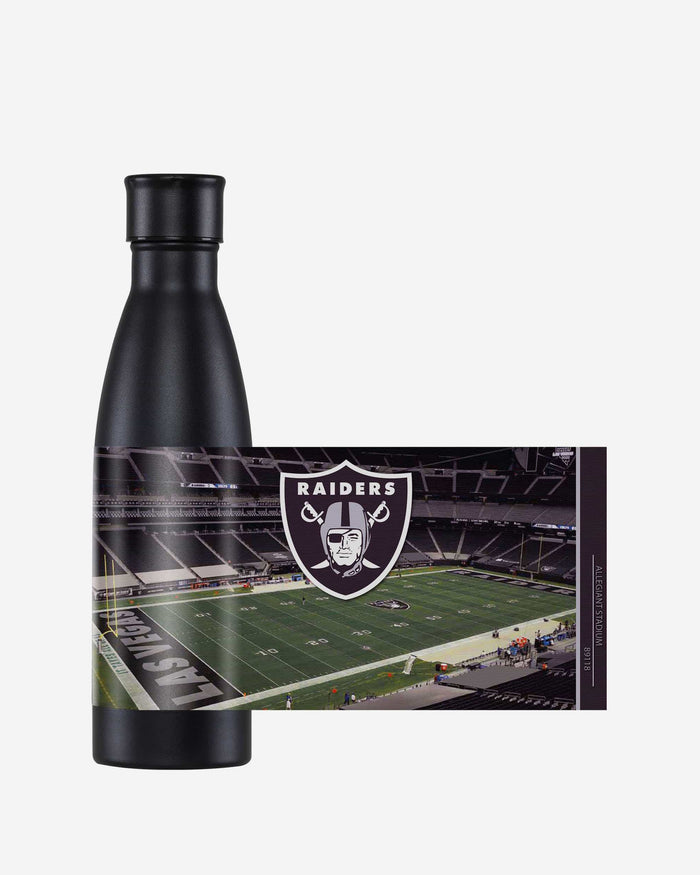 Las Vegas Raiders Primetime Metal 18 oz Bottle FOCO - FOCO.com