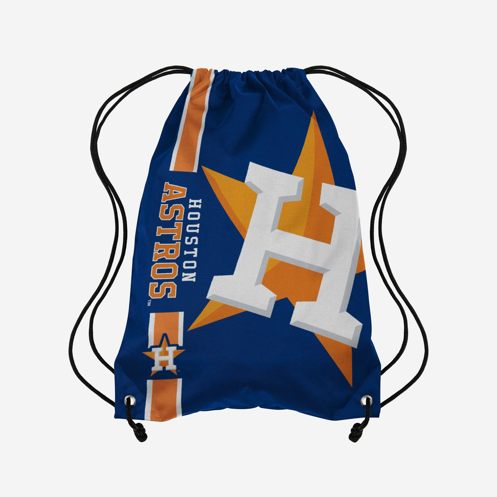 Houston Astros Big Logo Drawstring Backpack FOCO - FOCO.com