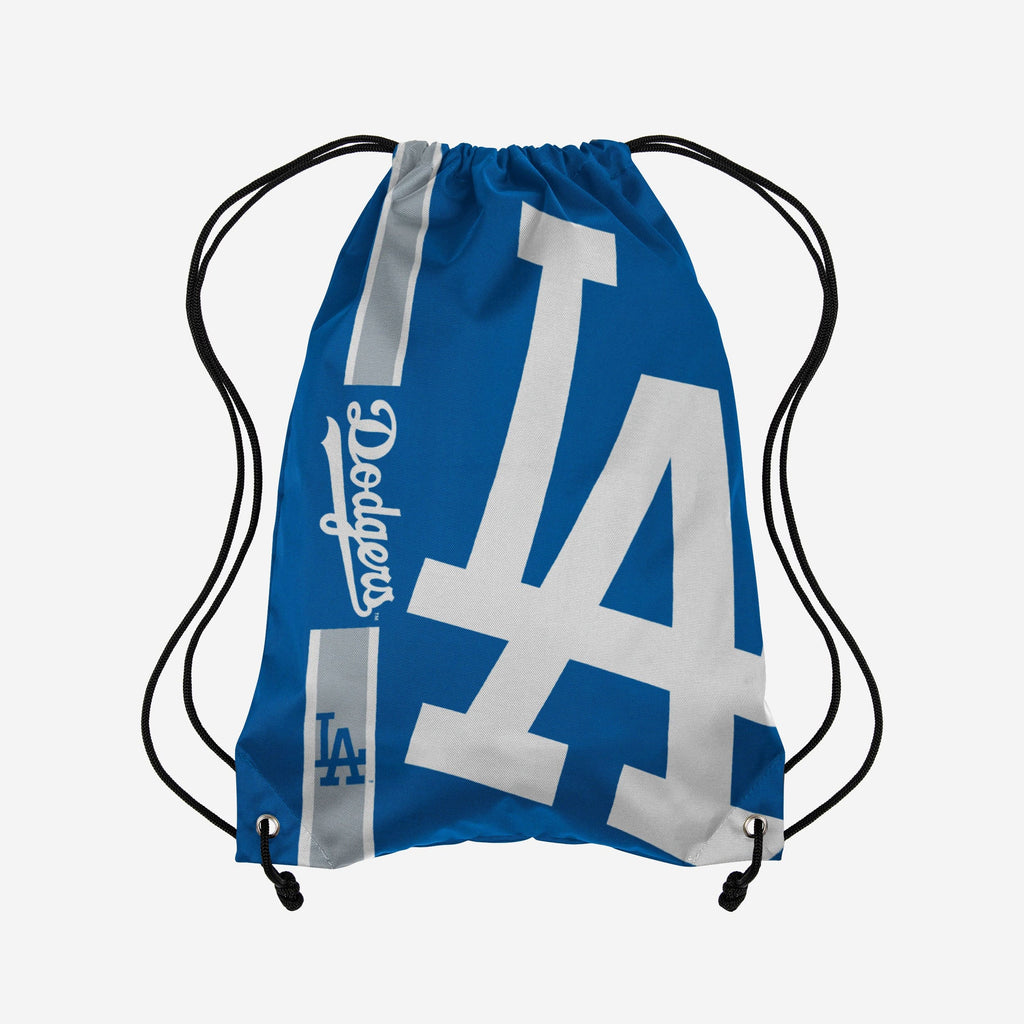 Los Angeles Dodgers Big Logo Drawstring Backpack FOCO - FOCO.com