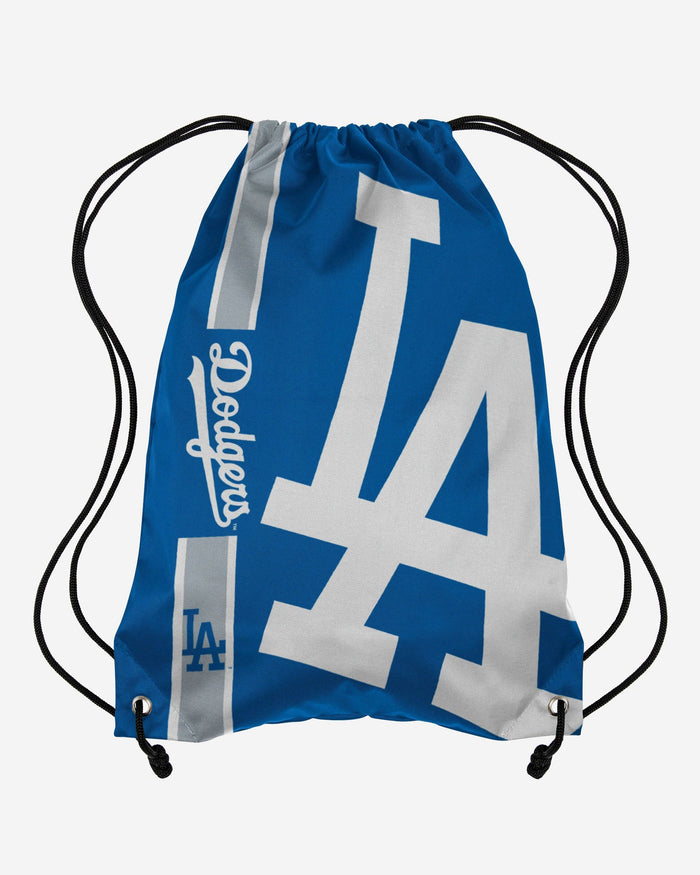 Los Angeles Dodgers Big Logo Drawstring Backpack FOCO - FOCO.com