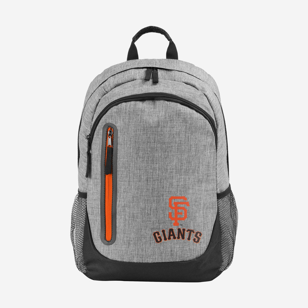 San Francisco Giants Heather Grey Bold Color Backpack FOCO - FOCO.com
