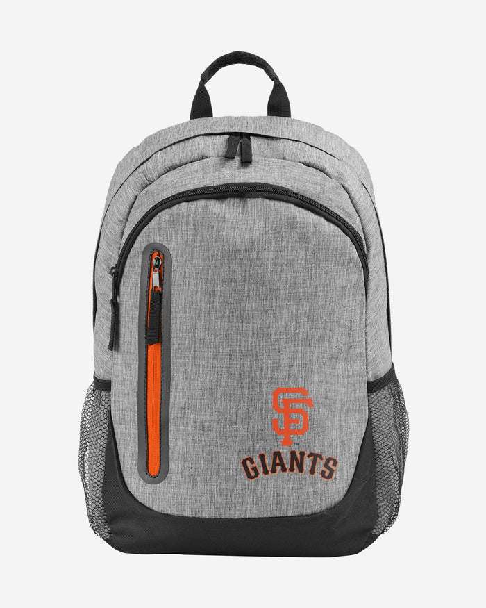 San Francisco Giants Heather Grey Bold Color Backpack FOCO - FOCO.com