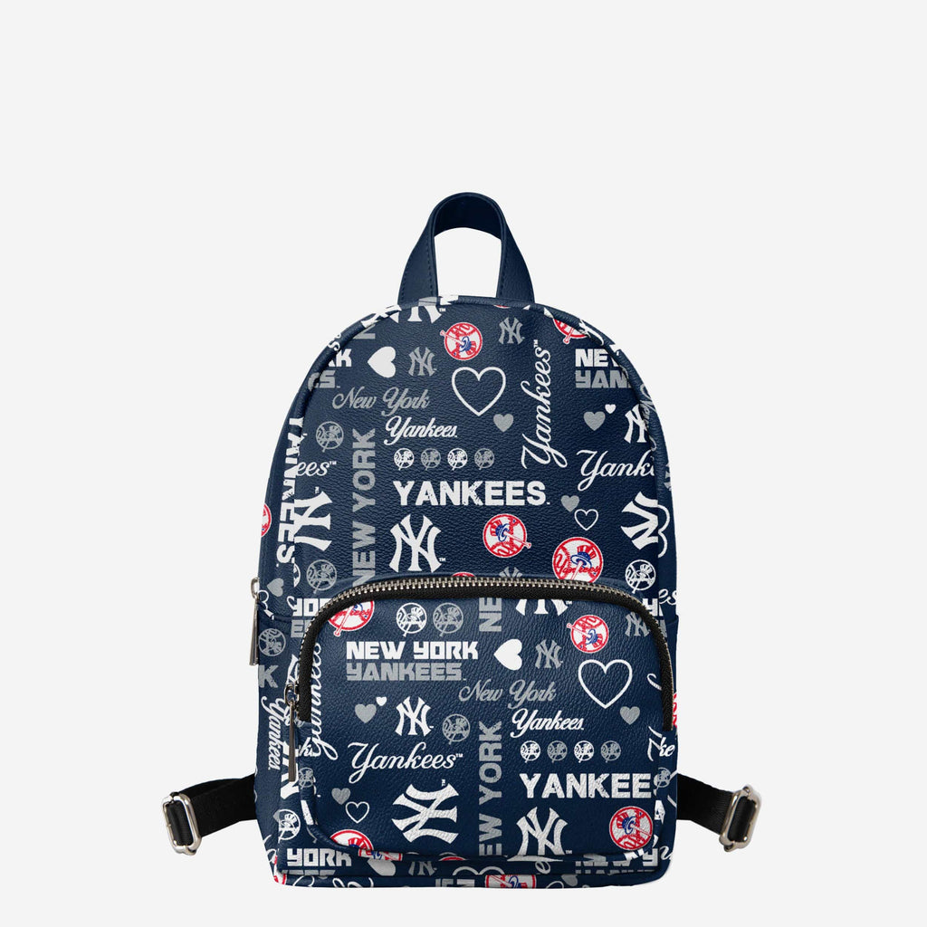 New York Yankees Logo Love Mini Backpack FOCO - FOCO.com