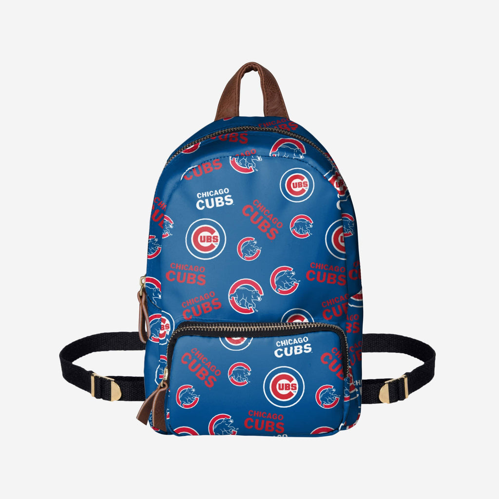 Chicago Cubs Printed Collection Mini Backpack FOCO - FOCO.com