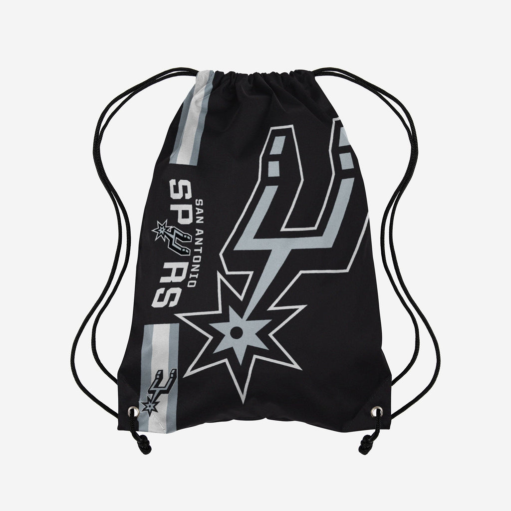 San Antonio Spurs Big Logo Drawstring Backpack FOCO - FOCO.com