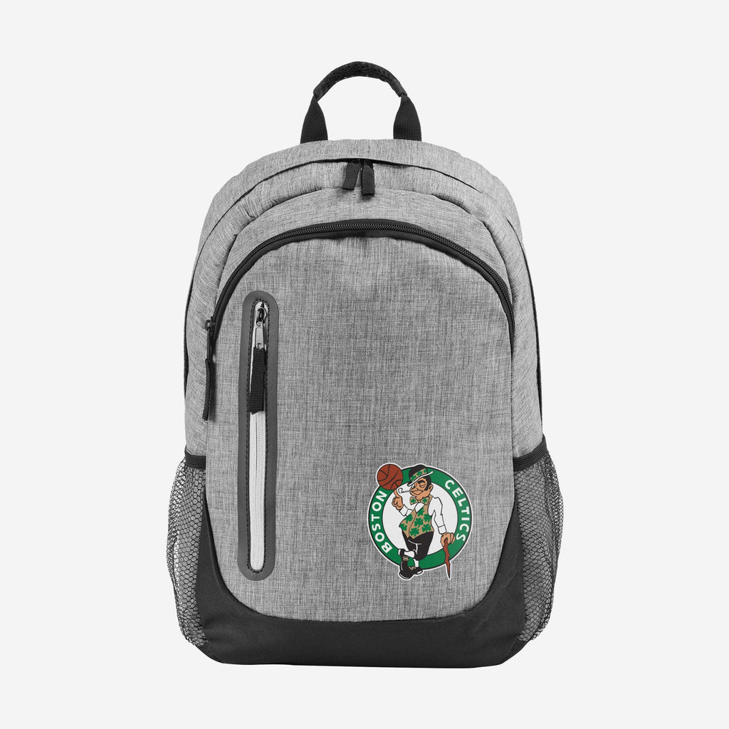 Boston Celtics Heather Grey Bold Color Backpack FOCO - FOCO.com