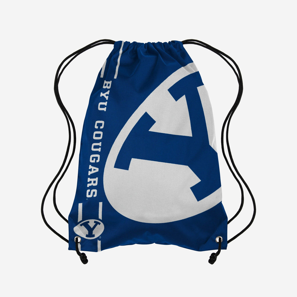 BYU Cougars Big Logo Drawstring Backpack FOCO - FOCO.com