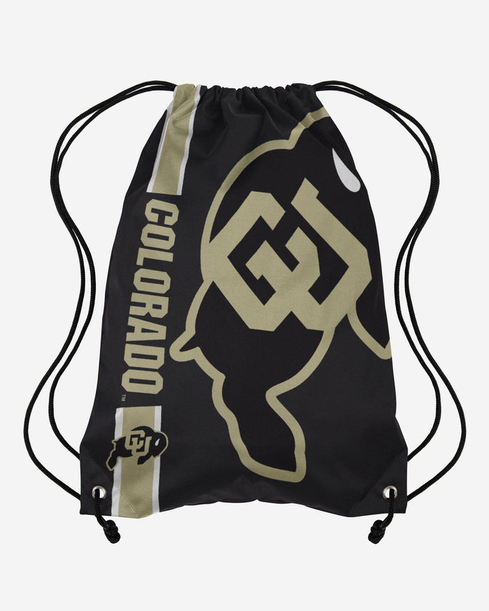 Colorado Buffaloes Big Logo Drawstring Backpack FOCO - FOCO.com