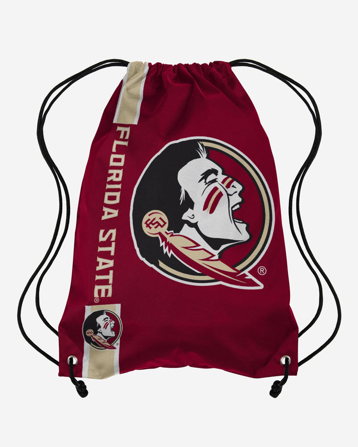 Florida State Seminoles Big Logo Drawstring Backpack FOCO - FOCO.com