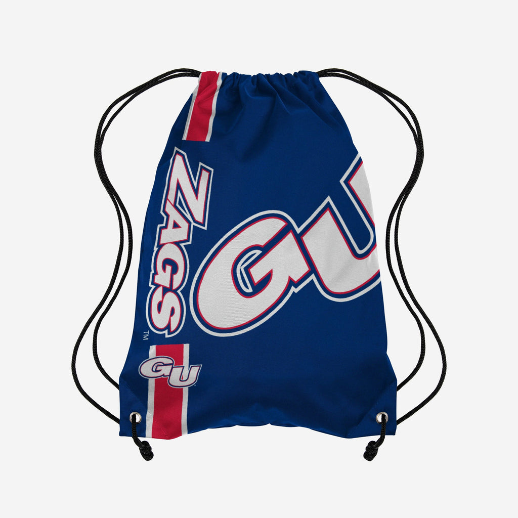 Gonzaga Bulldogs Big Logo Drawstring Backpack FOCO - FOCO.com
