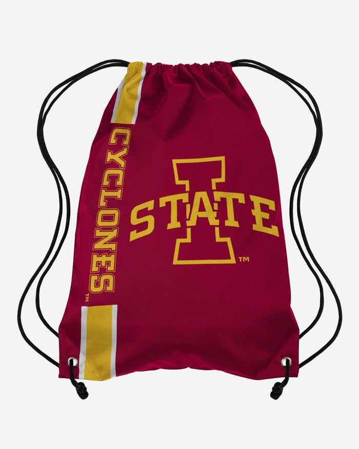 Iowa State Cyclones Big Logo Drawstring Backpack FOCO - FOCO.com