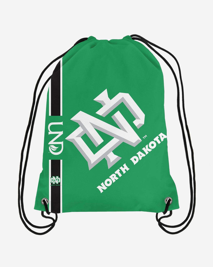 North Dakota Fighting Hawks Big Logo Drawstring Backpack FOCO - FOCO.com