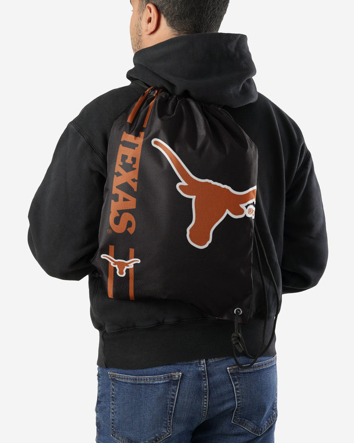 Texas Longhorns Big Logo Drawstring Backpack FOCO - FOCO.com