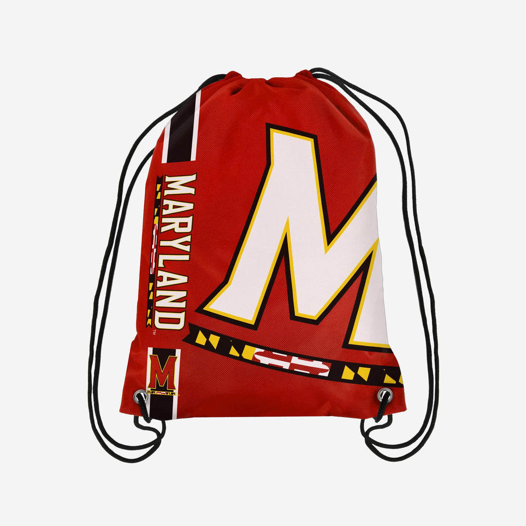 Maryland Terrapins Big Logo Drawstring Backpack FOCO - FOCO.com