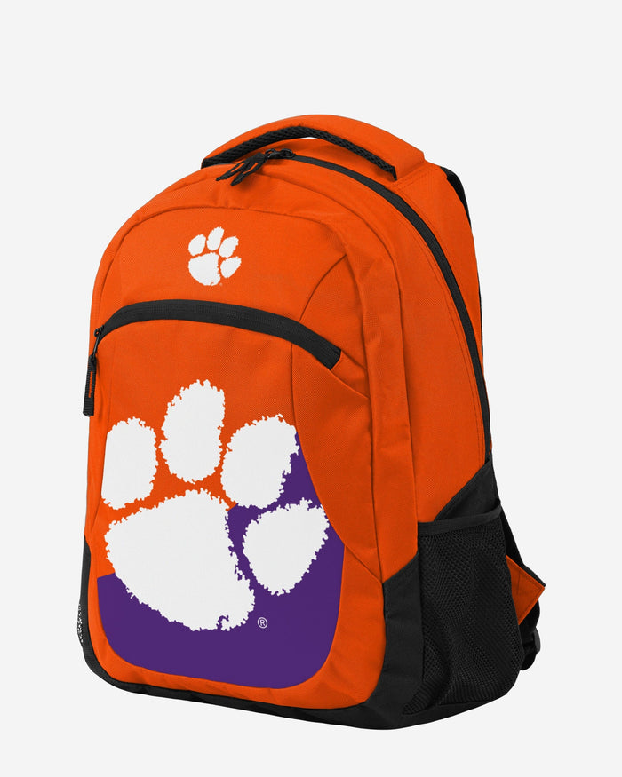 Clemson Tigers Colorblock Action Backpack FOCO - FOCO.com