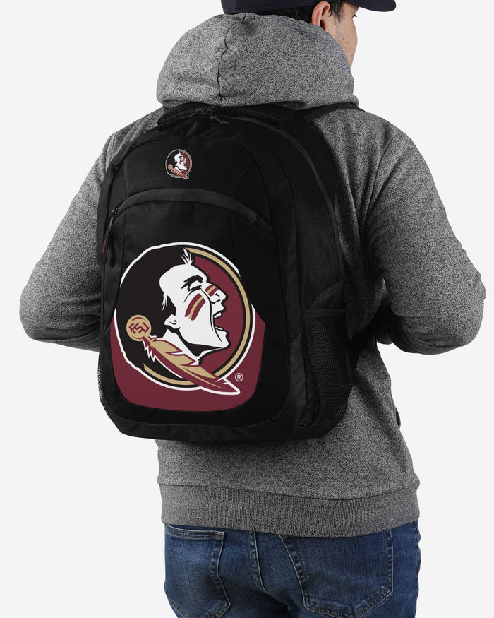 Florida State Seminoles Colorblock Action Backpack FOCO - FOCO.com