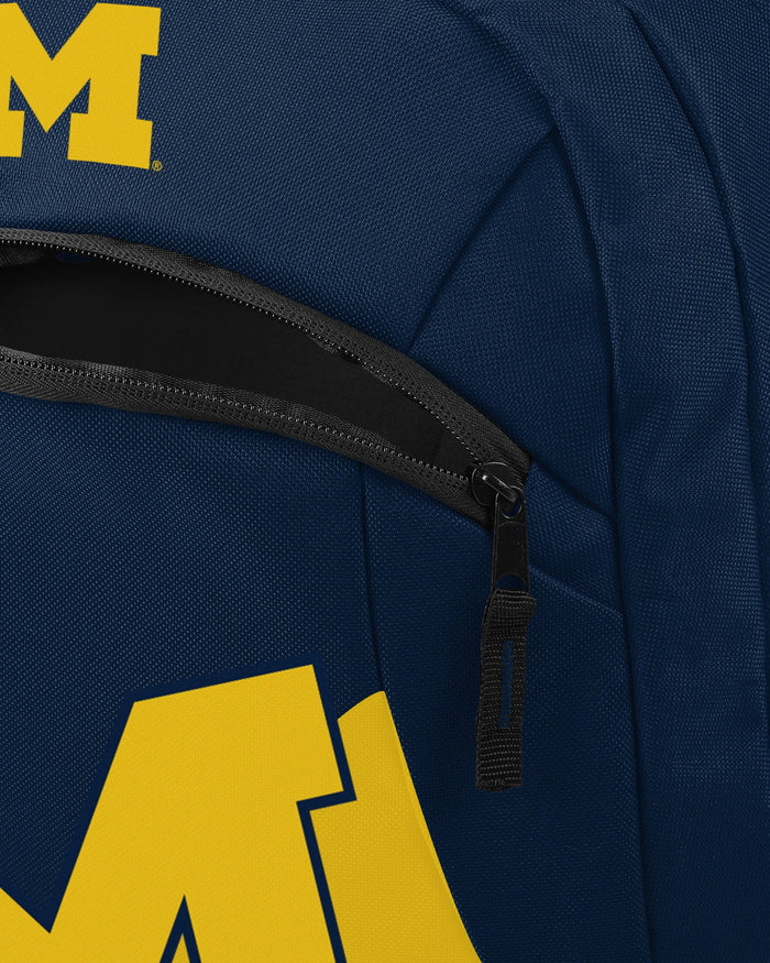 Michigan Wolverines Colorblock Action Backpack FOCO - FOCO.com