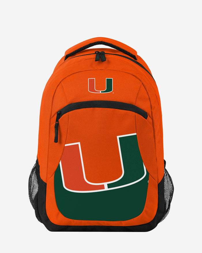 Miami Hurricanes Colorblock Action Backpack FOCO - FOCO.com