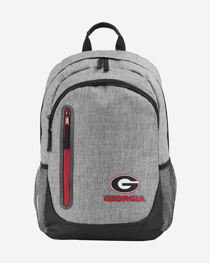 Georgia Bulldogs Heather Grey Bold Color Backpack FOCO - FOCO.com