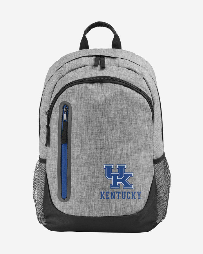 Kentucky Wildcats Heather Grey Bold Color Backpack FOCO - FOCO.com