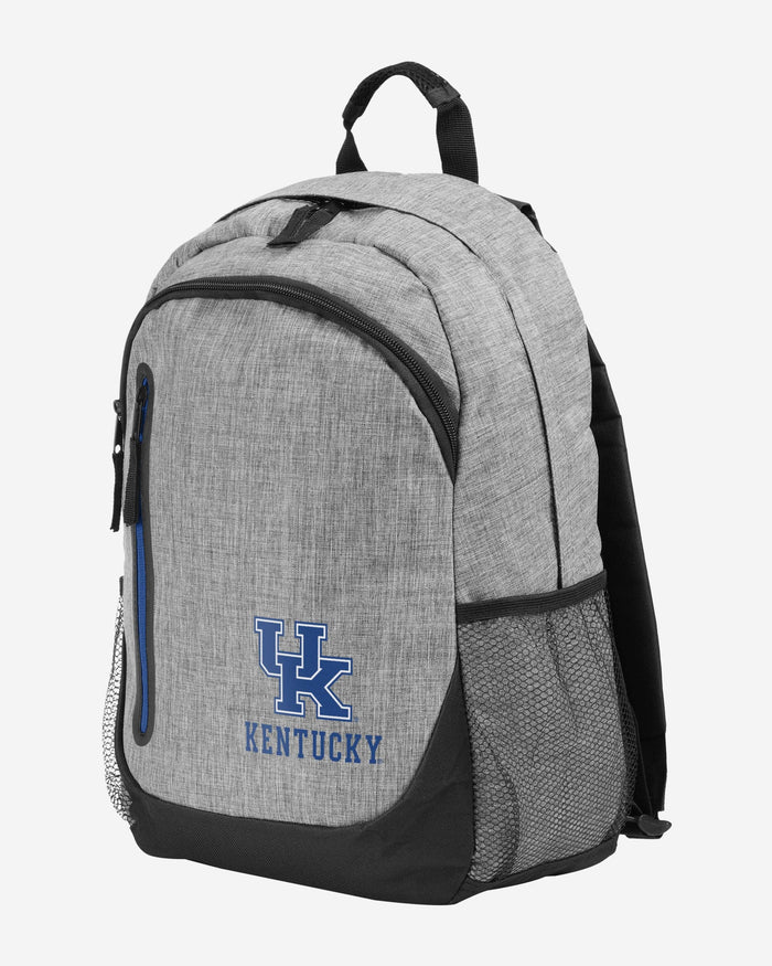 Kentucky Wildcats Heather Grey Bold Color Backpack FOCO - FOCO.com