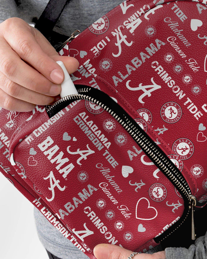 Alabama Crimson Tide Logo Love Mini Backpack FOCO - FOCO.com