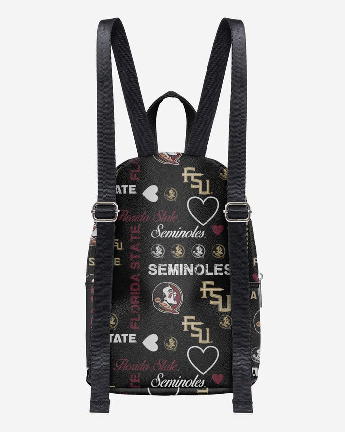 Florida State Seminoles Logo Love Mini Backpack FOCO - FOCO.com