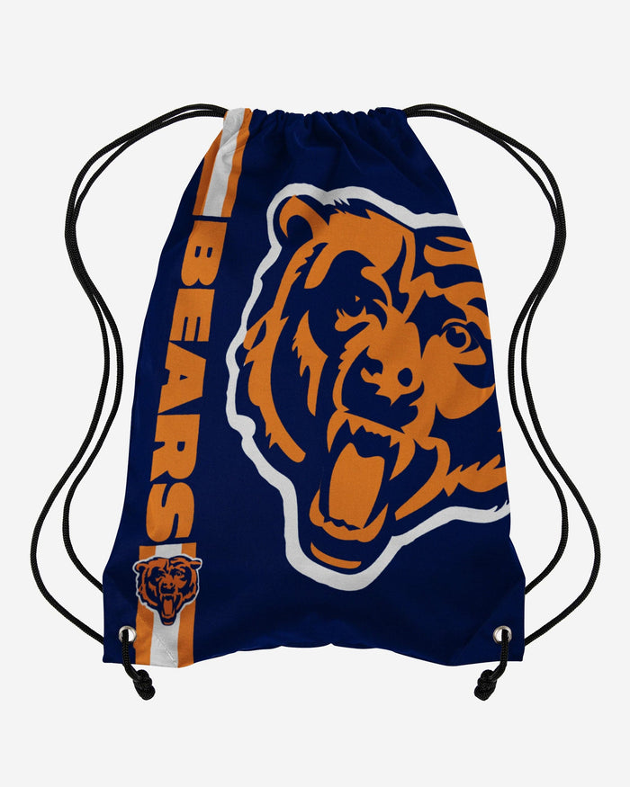 Chicago Bears Big Logo Drawstring Backpack FOCO - FOCO.com