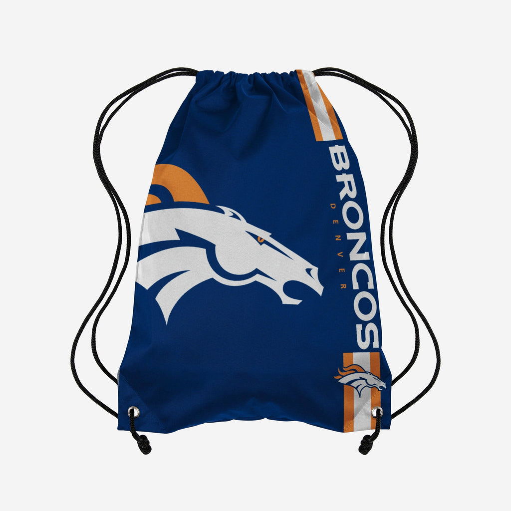 Denver Broncos Big Logo Drawstring Backpack FOCO - FOCO.com
