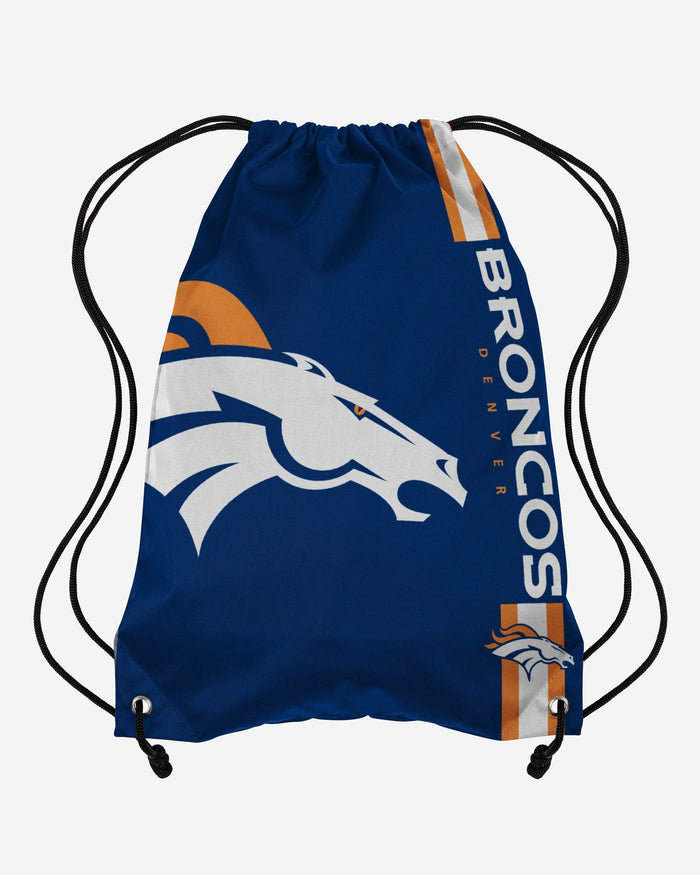 Denver Broncos Big Logo Drawstring Backpack FOCO - FOCO.com