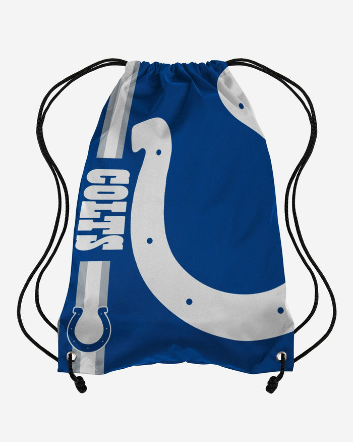 Indianapolis Colts Big Logo Drawstring Backpack FOCO - FOCO.com
