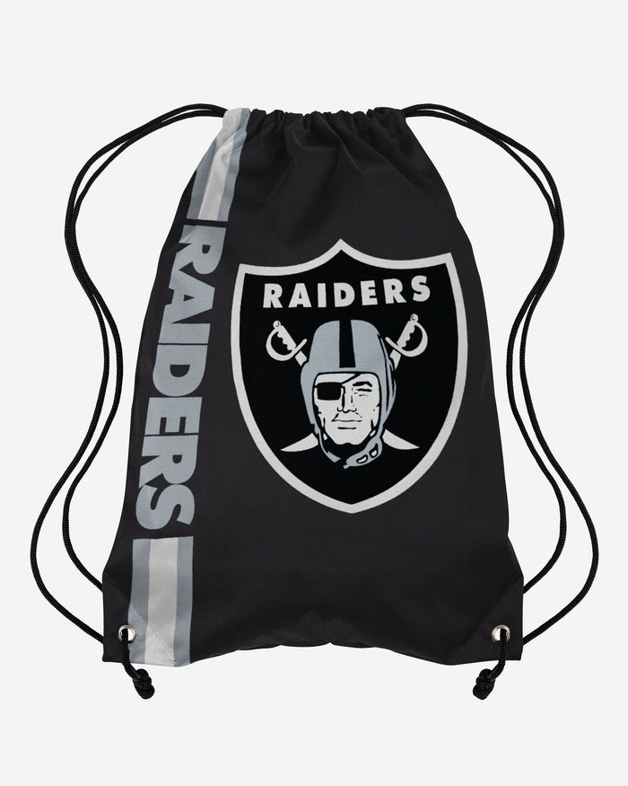 Las Vegas Raiders Big Logo Drawstring Backpack FOCO - FOCO.com