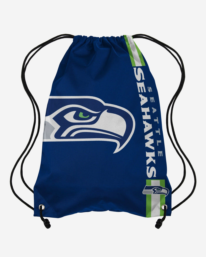 Seattle Seahawks Big Logo Drawstring Backpack FOCO - FOCO.com