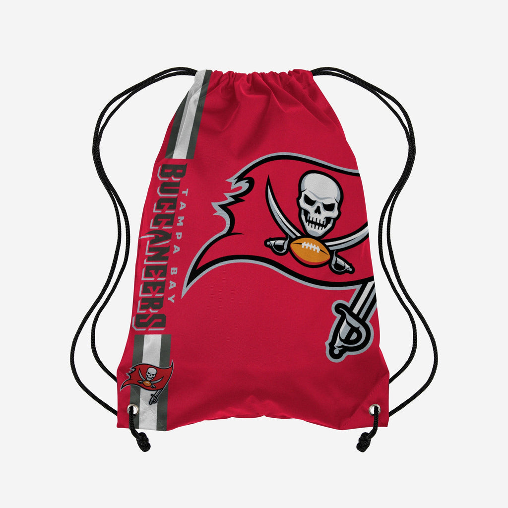 Tampa Bay Buccaneers Big Logo Drawstring Backpack FOCO - FOCO.com