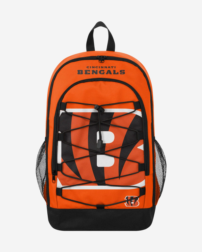 Cincinnati Bengals Big Logo Bungee Backpack FOCO - FOCO.com