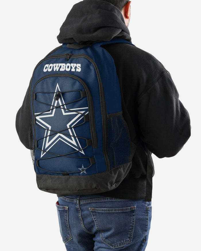 Dallas Cowboys Big Logo Bungee Backpack FOCO - FOCO.com