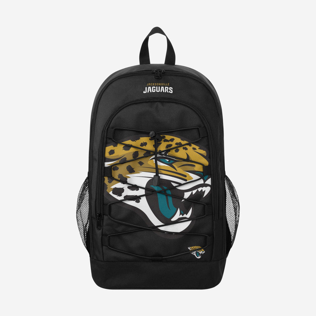 Jacksonville Jaguars Big Logo Bungee Backpack FOCO - FOCO.com