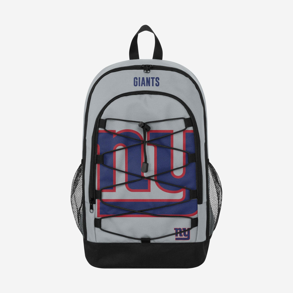 New York Giants Big Logo Bungee Backpack FOCO - FOCO.com