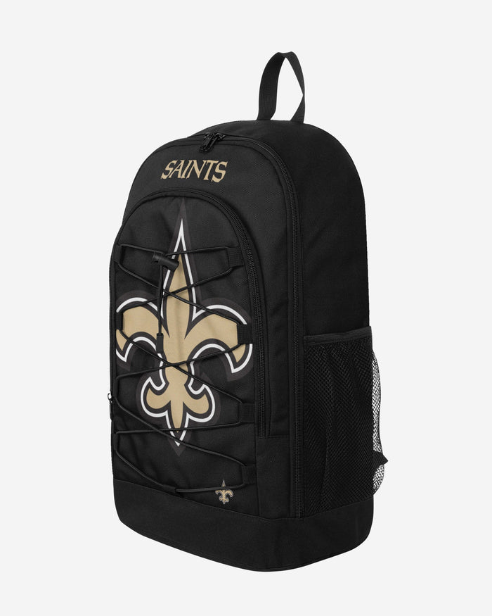 New Orleans Saints Big Logo Bungee Backpack FOCO - FOCO.com