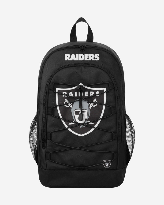 Las Vegas Raiders Big Logo Bungee Backpack FOCO - FOCO.com