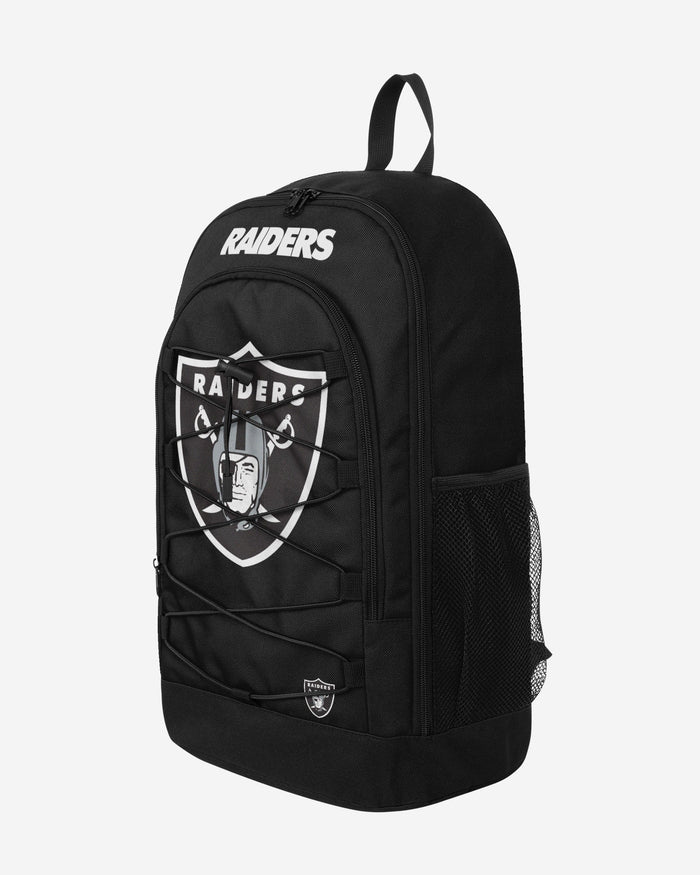Las Vegas Raiders Big Logo Bungee Backpack FOCO - FOCO.com