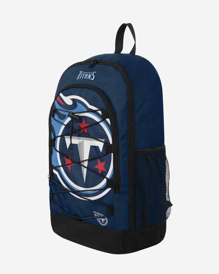 Tennessee Titans Big Logo Bungee Backpack FOCO - FOCO.com
