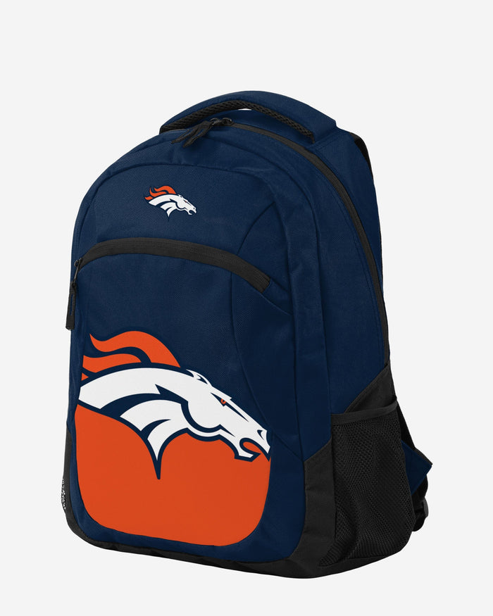 Denver Broncos Colorblock Action Backpack FOCO - FOCO.com