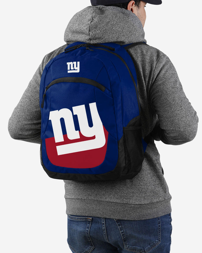 New York Giants Colorblock Action Backpack FOCO - FOCO.com