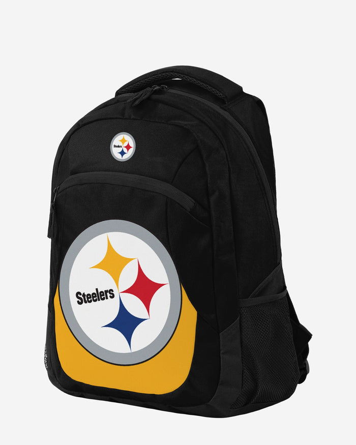 Pittsburgh Steelers Colorblock Action Backpack FOCO - FOCO.com