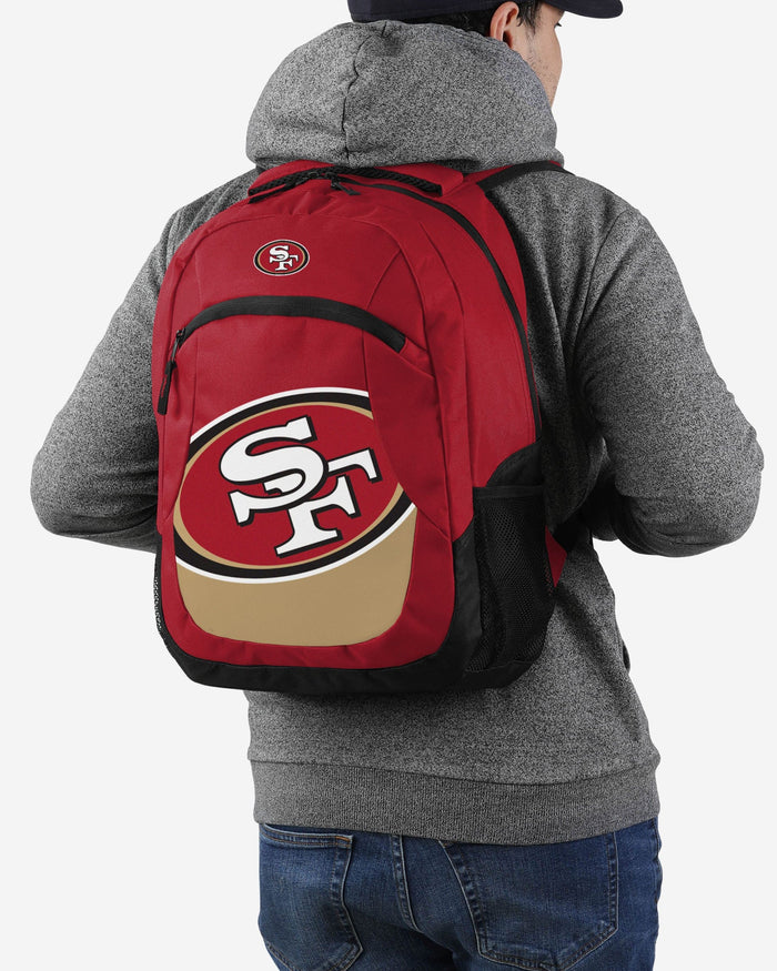 San Francisco 49ers Colorblock Action Backpack FOCO - FOCO.com