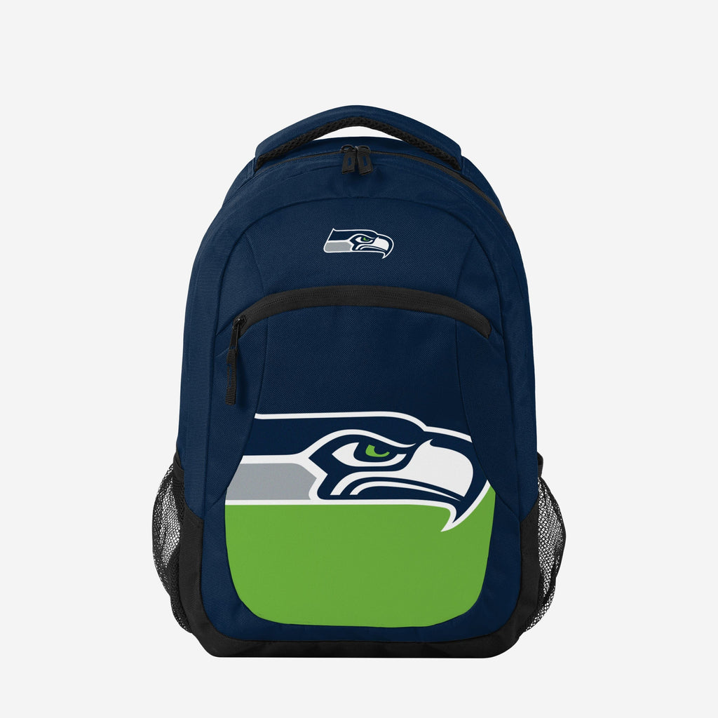 Seattle Seahawks Colorblock Action Backpack FOCO - FOCO.com